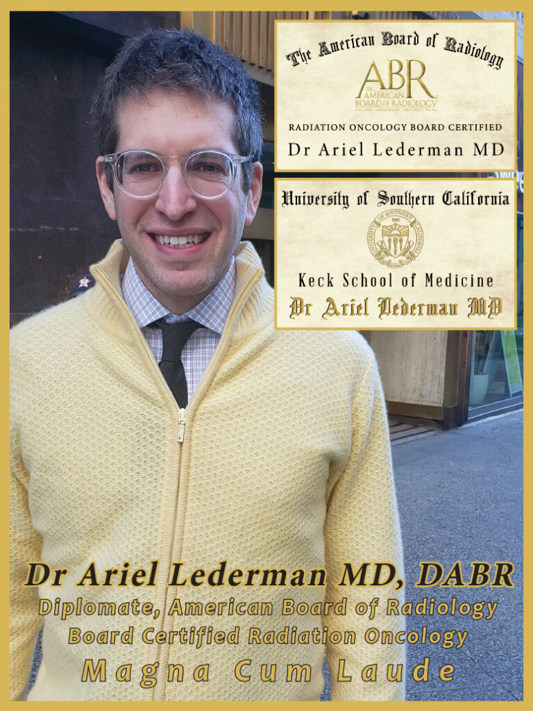 Dr Ariel Lederman MD, DABR